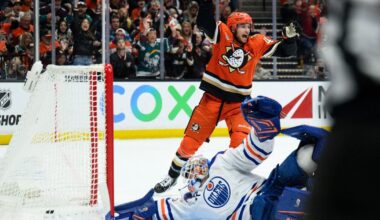 Poehling scores early in OT, Ducks push Oilers to the brink with 4-3 win in Game 4