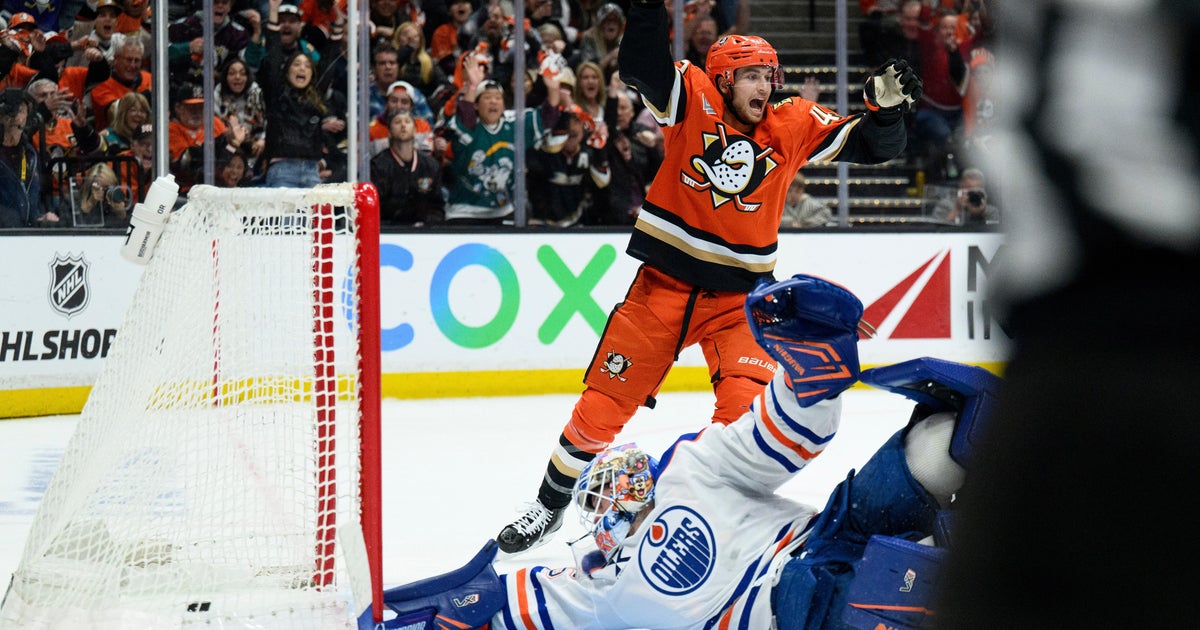 Poehling scores early in OT, Ducks push Oilers to the brink with 4-3 win in Game 4