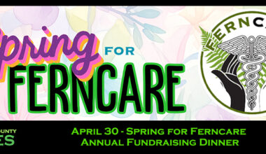 April 30 - Spring for Ferncare Annual Fundraising Dinner