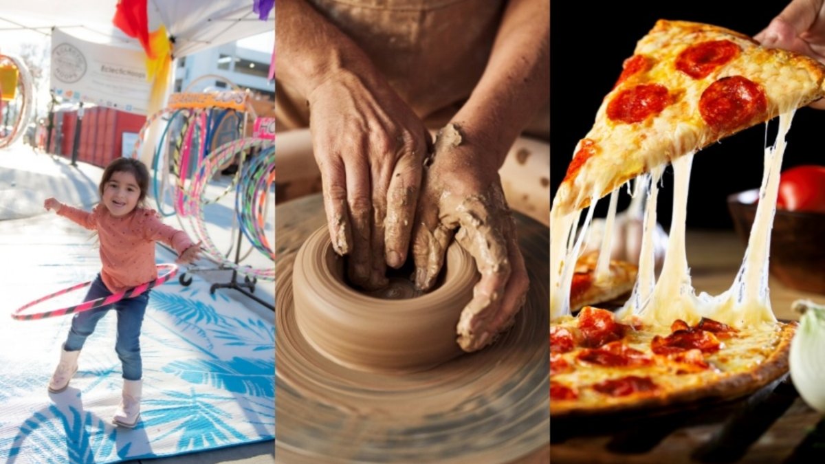 Mega art fairs rule (along with a huge pizza fest) – NBC Los Angeles