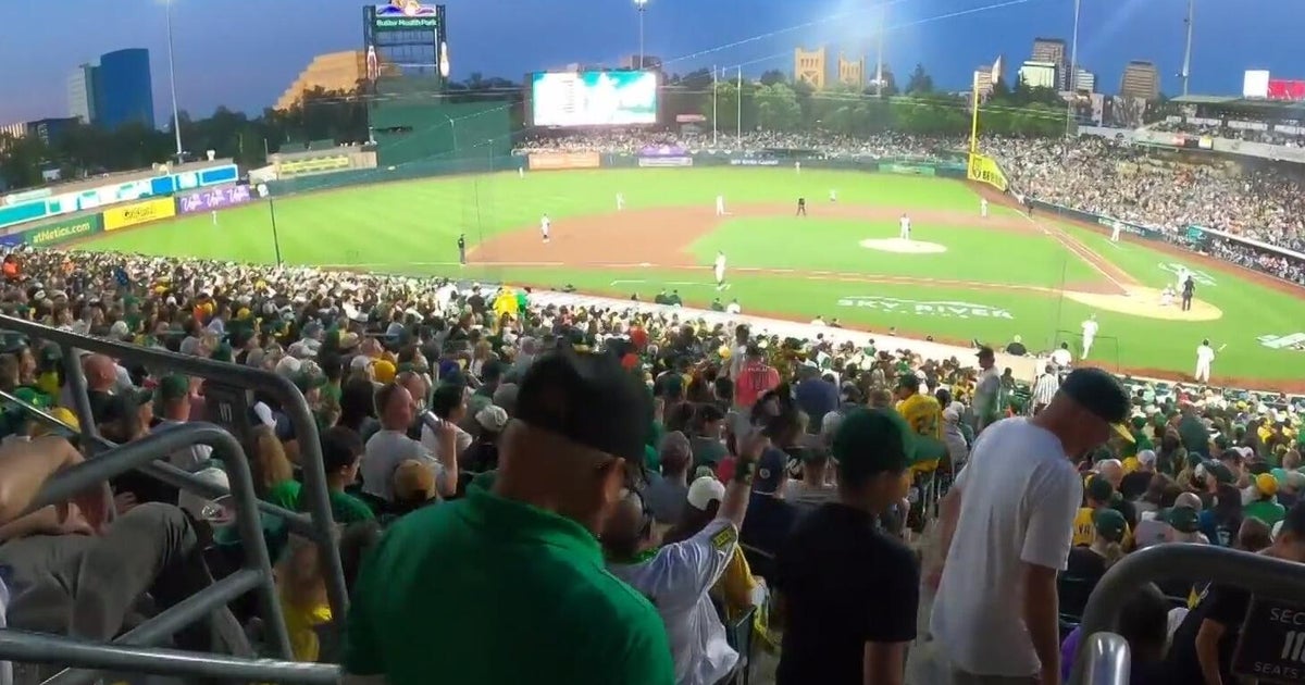 A's fans pour into Sutter Health Park for team's second home opener in West Sacramento