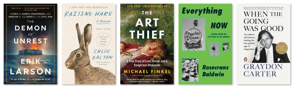 books, southern california bestsellers, trade paperback nonfiction