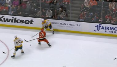 Justus Annunen stops 43 shots for 3rd career shutout in Predators' 5-0 win over Ducks