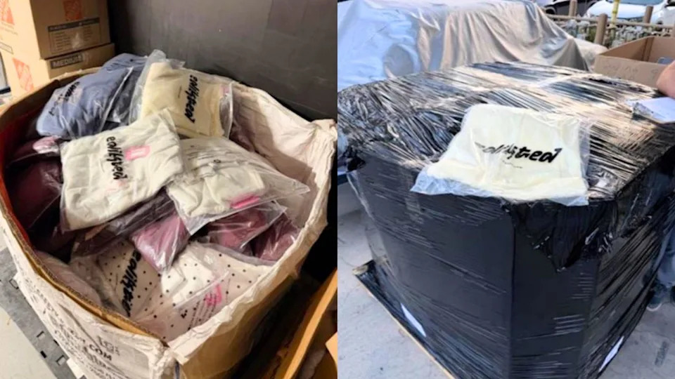 Authorities found over $1 million worth of stolen retail merchandise during a massive theft bust operation on April 1, 2026. (Los Angeles Police Department)