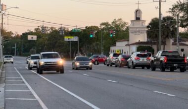 Both directions of San Jose Boulevard at St. Augustine Road reopened after crash closed lanes