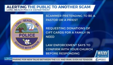 Long Beach PD warns of scammer pretending to be from the church requesting donations