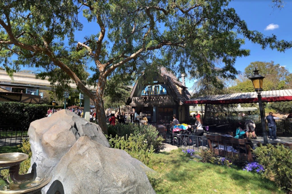 Edelweiss Snacks at Disneyland California. Google Maps