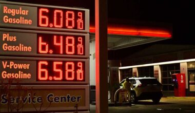California gas prices near $6 a gallon average for first time in 2026