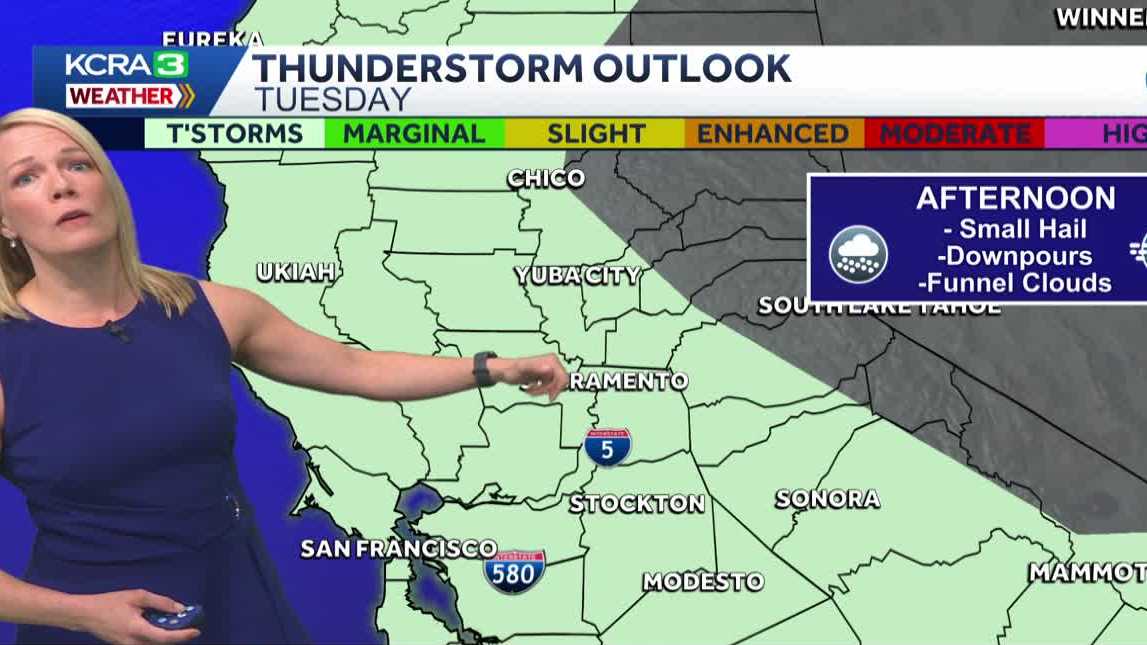 Northern California forecast | Showers arrive Monday