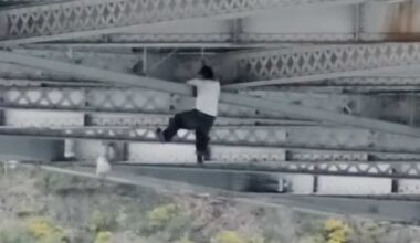 Car Theft Suspect Hangs 200 Feet Above Water From the Bay Bridge After San Francisco Chase
