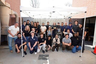 Hyundai engineers and product planners volunteer at CSULB with SAE for a critical design review of students’ vehicles at CSULB in Long Beach, Calif. on March 21, 2026. (Photo/Hyundai)