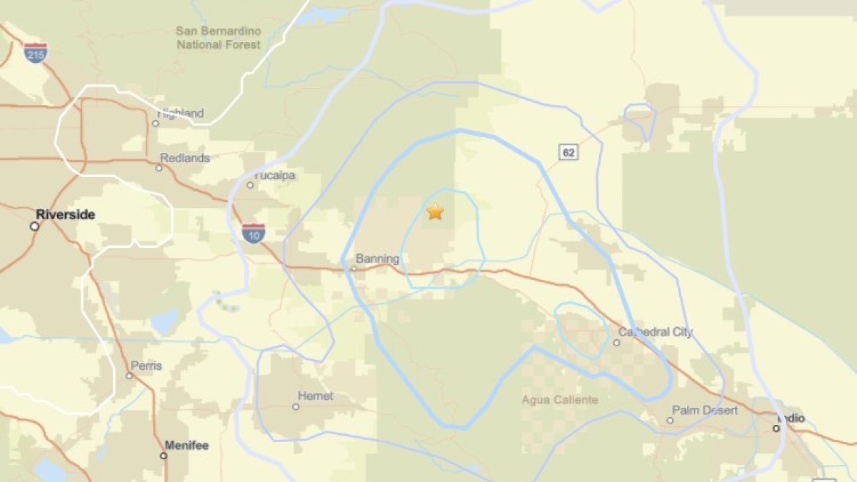 3.4-magnitude earthquake rattles Cabazon – NBC Los Angeles