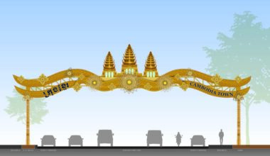 Cambodia Town Grand Entrance design revealed