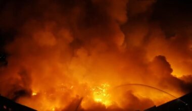 California warehouse employee arrested for allegedly starting massive fire