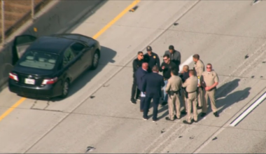 Man found shot inside car along 105 Freeway in South LA – NBC Los Angeles