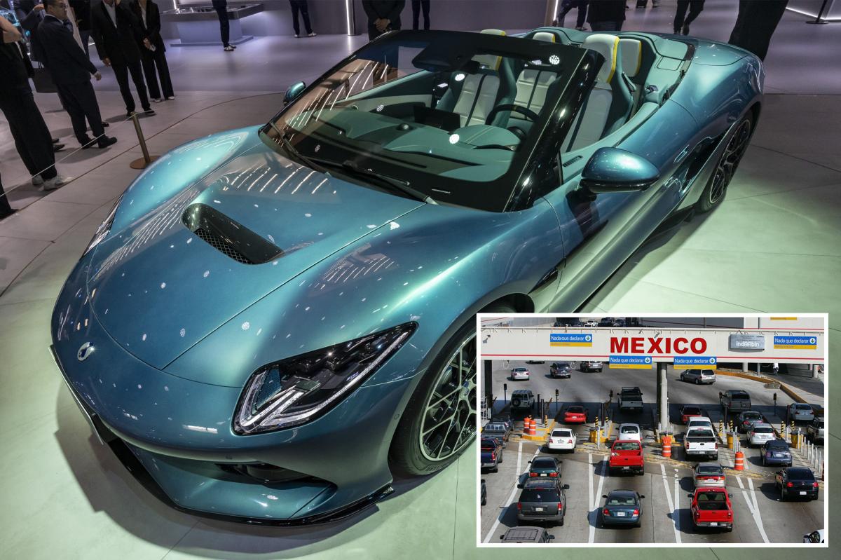 High-tech Chinese cars pop up in California