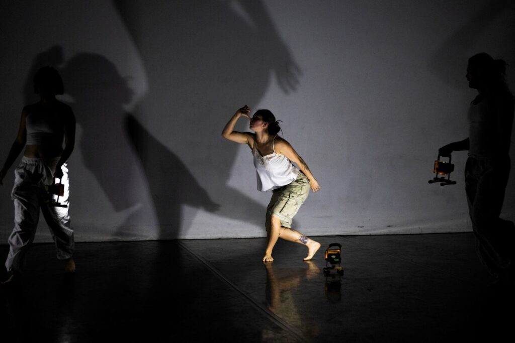 "Objects in mirror are closer than they appear" choreographed by Corina Kinnear - Photo by Denise Leitner.