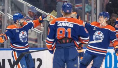 Edmonton Oilers seek to hold serve at home in playoff series against Anaheim Ducks