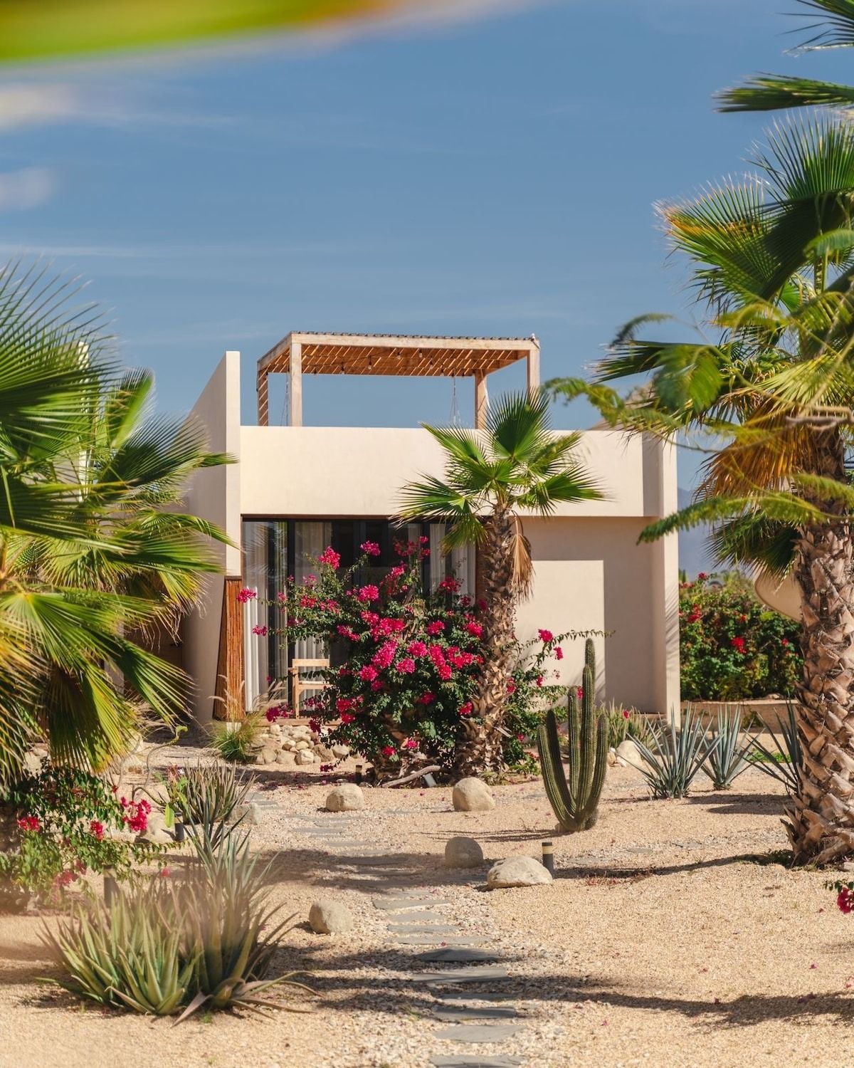 Image may contain Architecture Building House Housing Villa Hacienda Plant and Vegetation