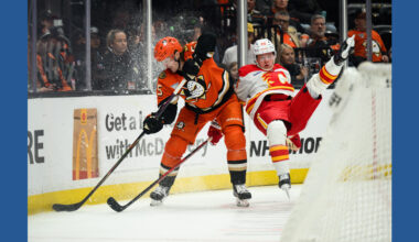 Ryan Strome scores against former team, Ducks' late-season skid extends to 5 with 5-3 loss to Flames