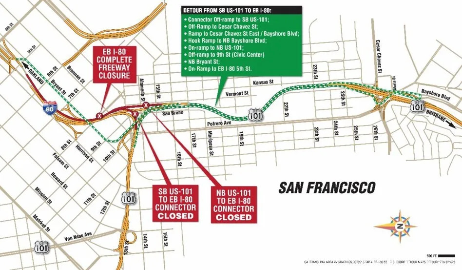 Map: Caltrans