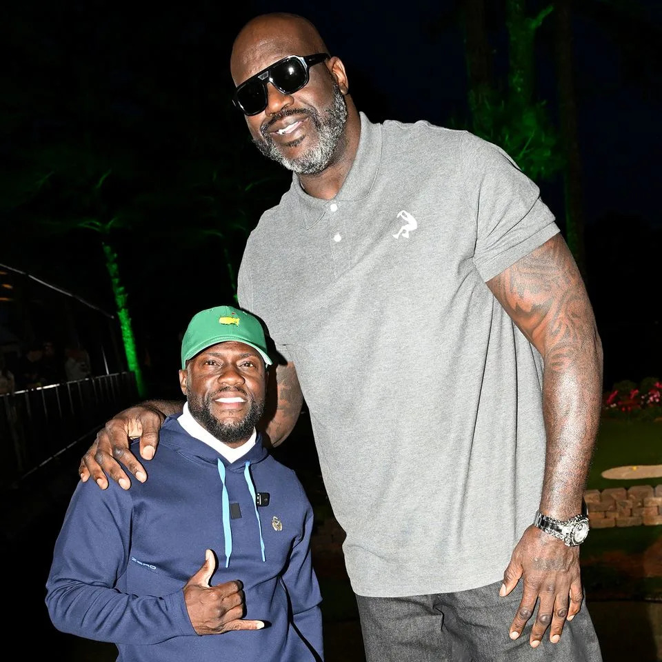 Kevin Hart and Shaquille O'NealCredit: Vivien Killilea/Getty