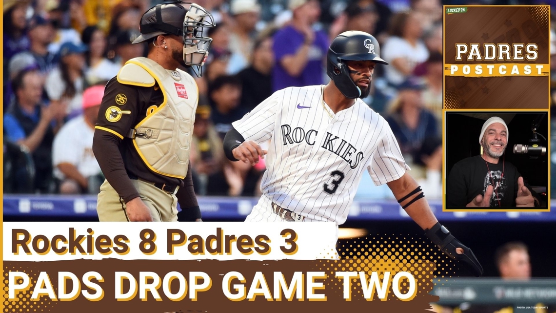 PADRES POSTCAST: San Diego Padres Blow It After Scoring First?! 4-Run 2nd Inning Dooms Pads in 8-3 Loss at Colorado Rockies | Series Finale Tomorrow