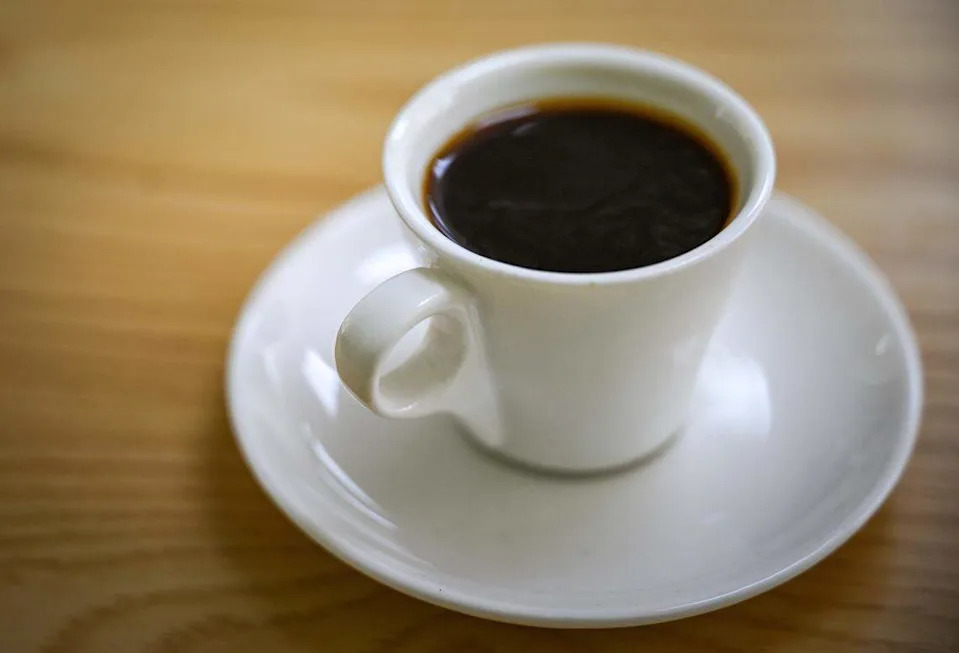 A cup of espresso is served at Lodéi Bakery & Cafe, an Armenian family-owned bakery on the northeast corner of Palm and Bullard avenues.