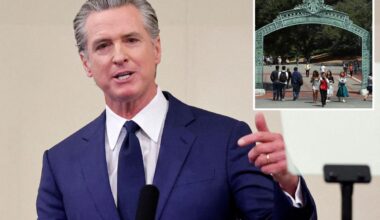 Gavin Newsom leaves California facing $30bn deficit as state can’t track worker pay