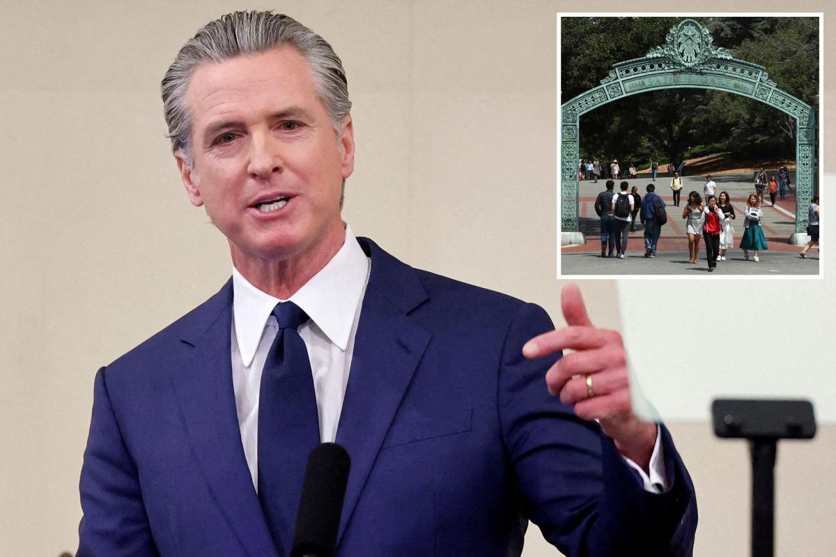 Gavin Newsom leaves California facing $30bn deficit as state can’t track worker pay