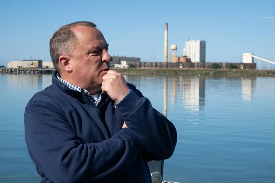 Chris Mikkelsen is the executive director of the Humboldt Bay Harbor District.