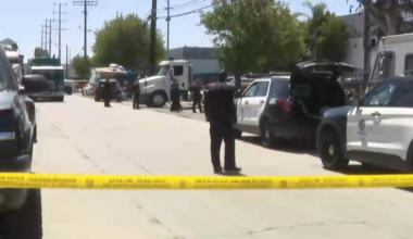 LAPD officer shoots a dog during encampment cleanup in Pacoima – NBC Los Angeles