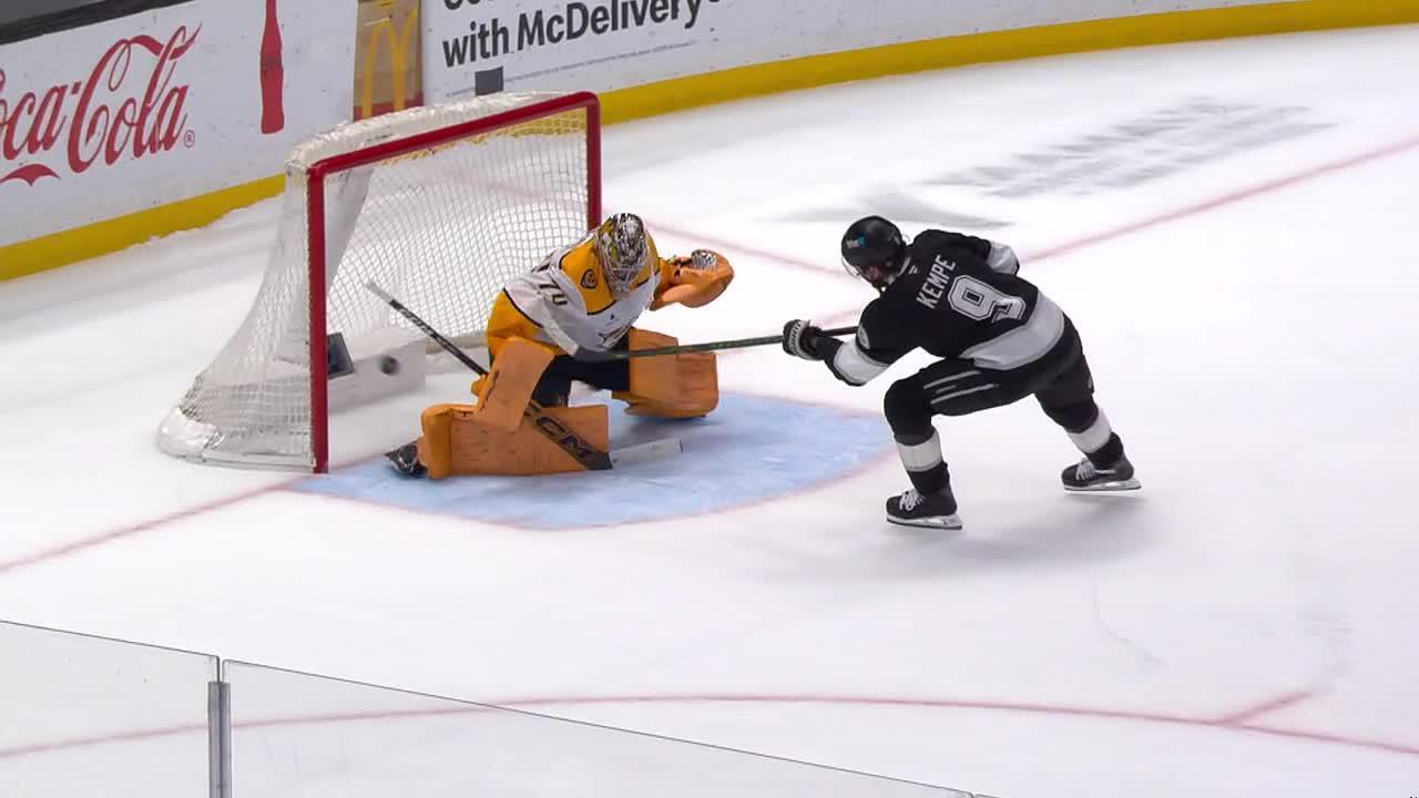 Adrian Kempe scores in shootout as Kings beat Predators 3-2