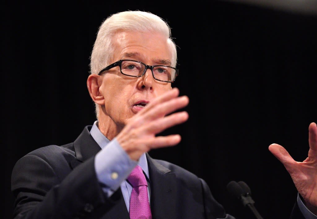 Former California Governor Gray Davis is telling low-polling candidates to not drop out. MediaNews Group via Getty Images