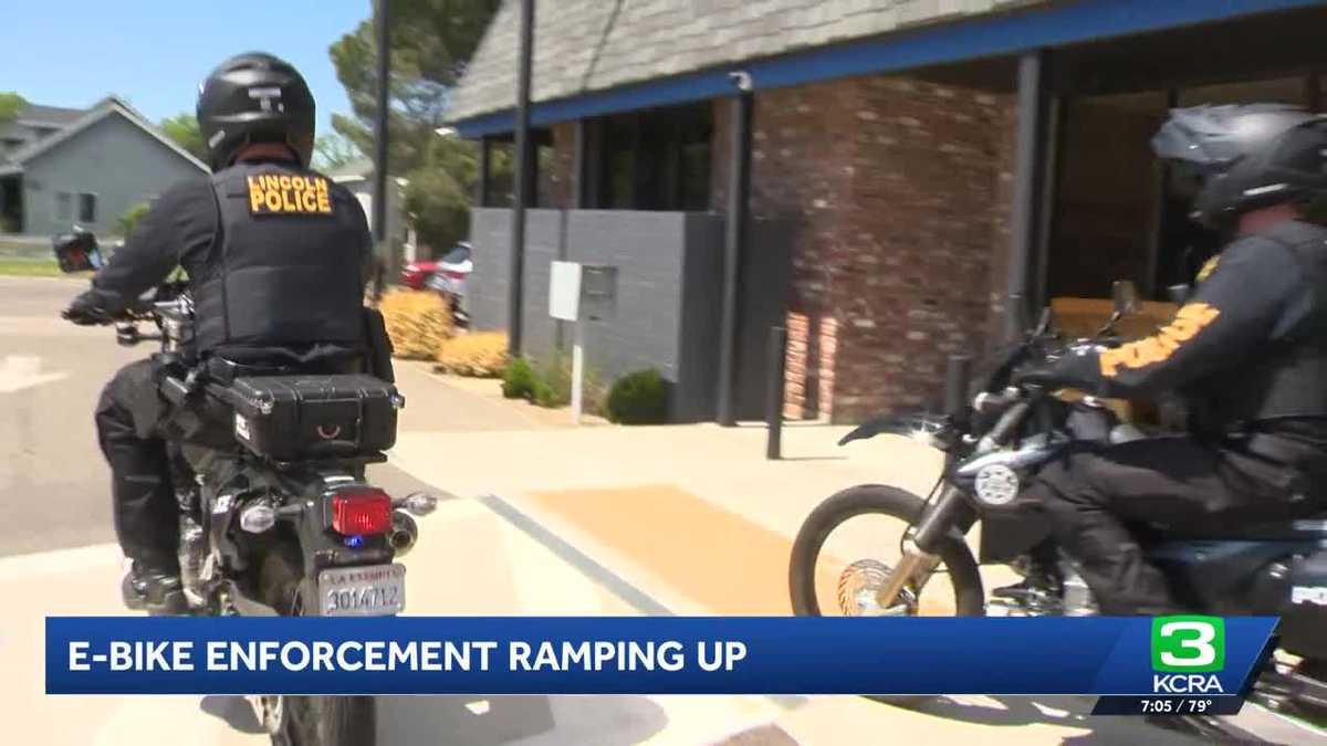 E-Bike & E-moto enforcement expands across Sacramento region amid safety concerns