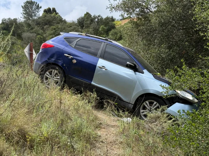 First responders and Hazmat teams in San Diego were busy pulling a car from a creek and cleaning fuel and oil from the water Sunday morning (FOX 5/KUSI) 