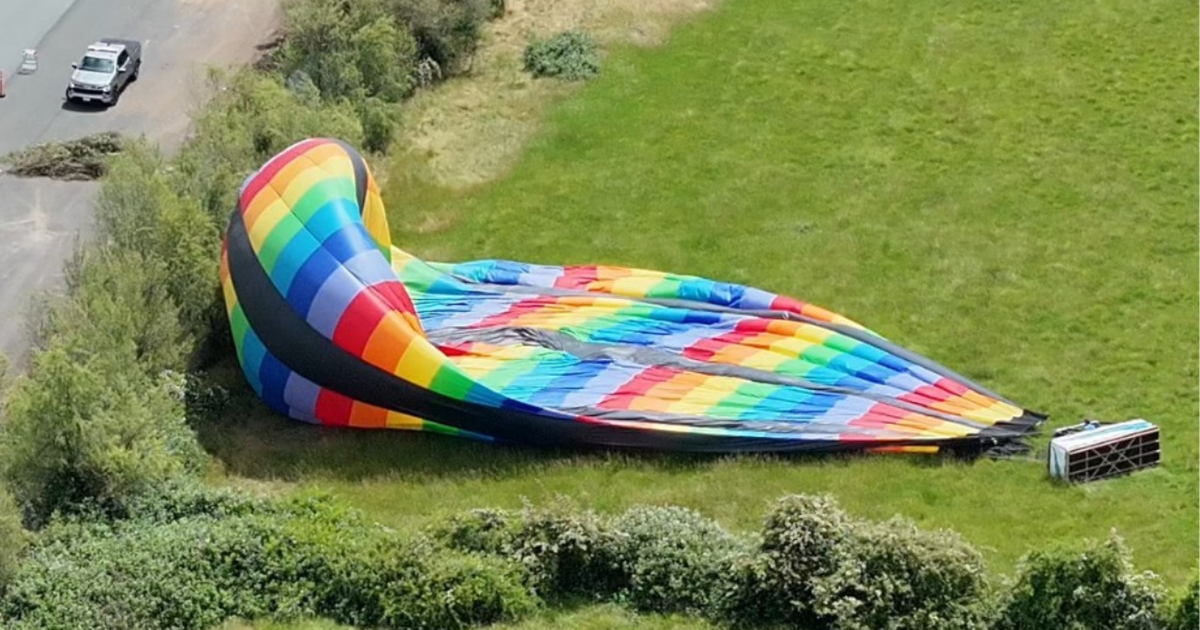 Hot air balloon crashes into Northern California casino after winds force unplanned launch
