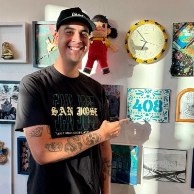 Emilio Cortez, SJSU, alumni, artist, SJ26, 408 Day