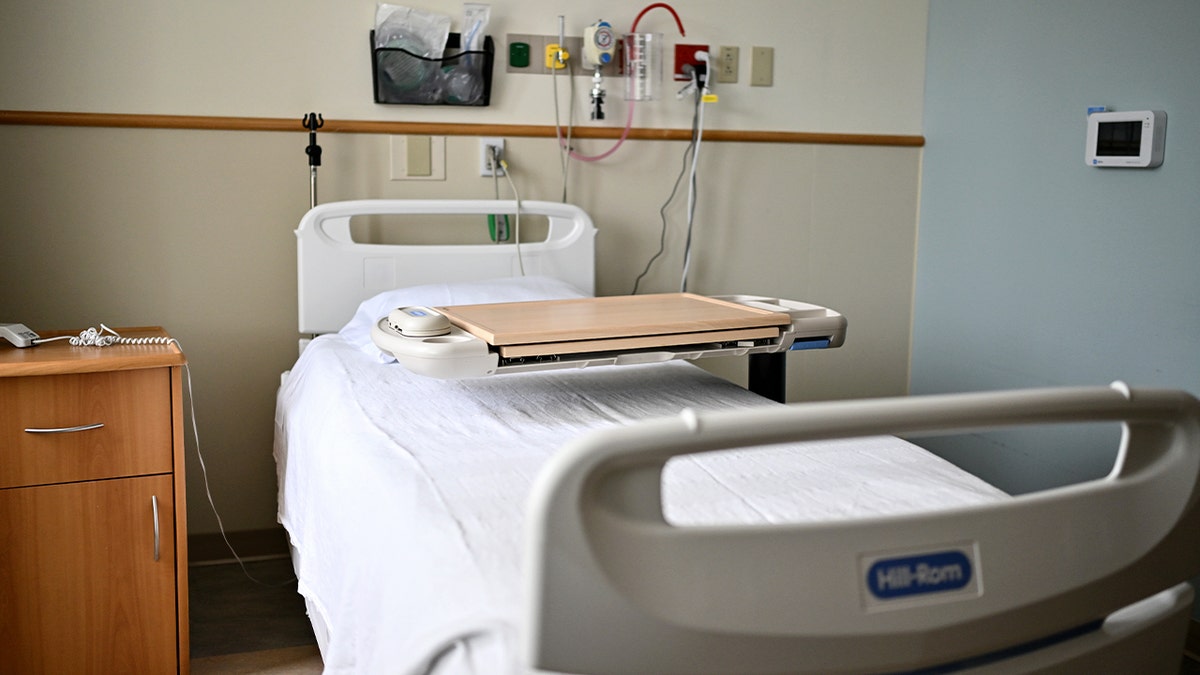 Empty bed