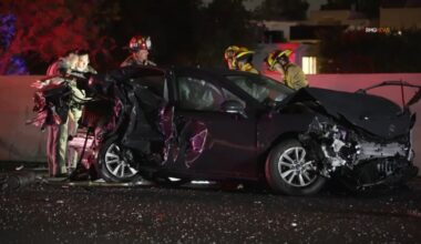 Chain reaction crash on 101 Freeway Encino kills 1 person – NBC Los Angeles