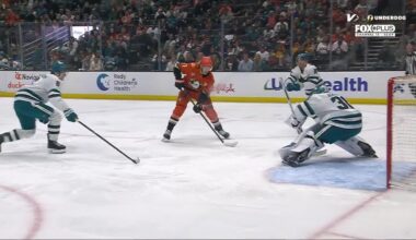 John Carlson's 1st hat trick in a 17-year career sends Ducks past Sharks 6-1, snaps 6-game skid