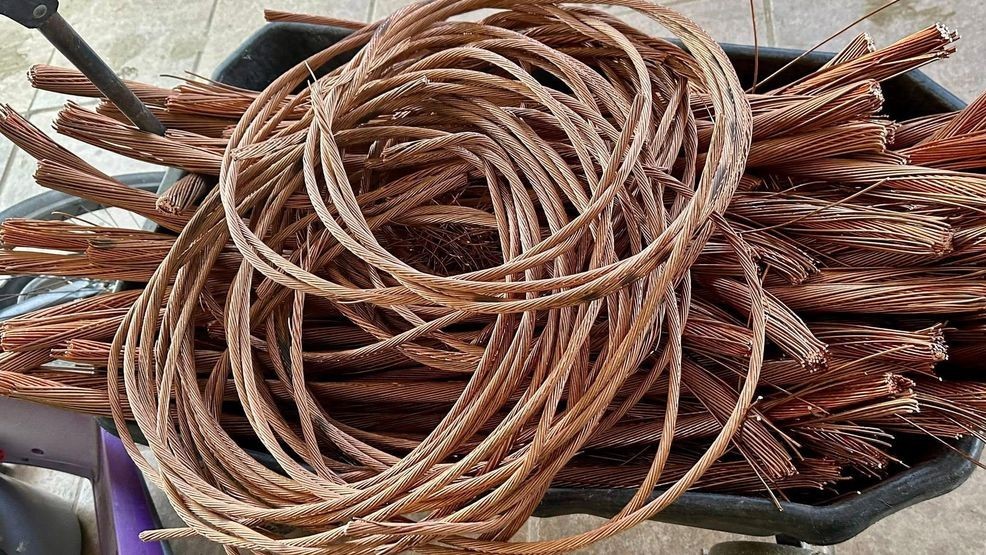 {p}Three people were arrested after allegedly stealing copper wire and causing about $30,000 in damages in Kern County. PHOTO: KCSO{/p}