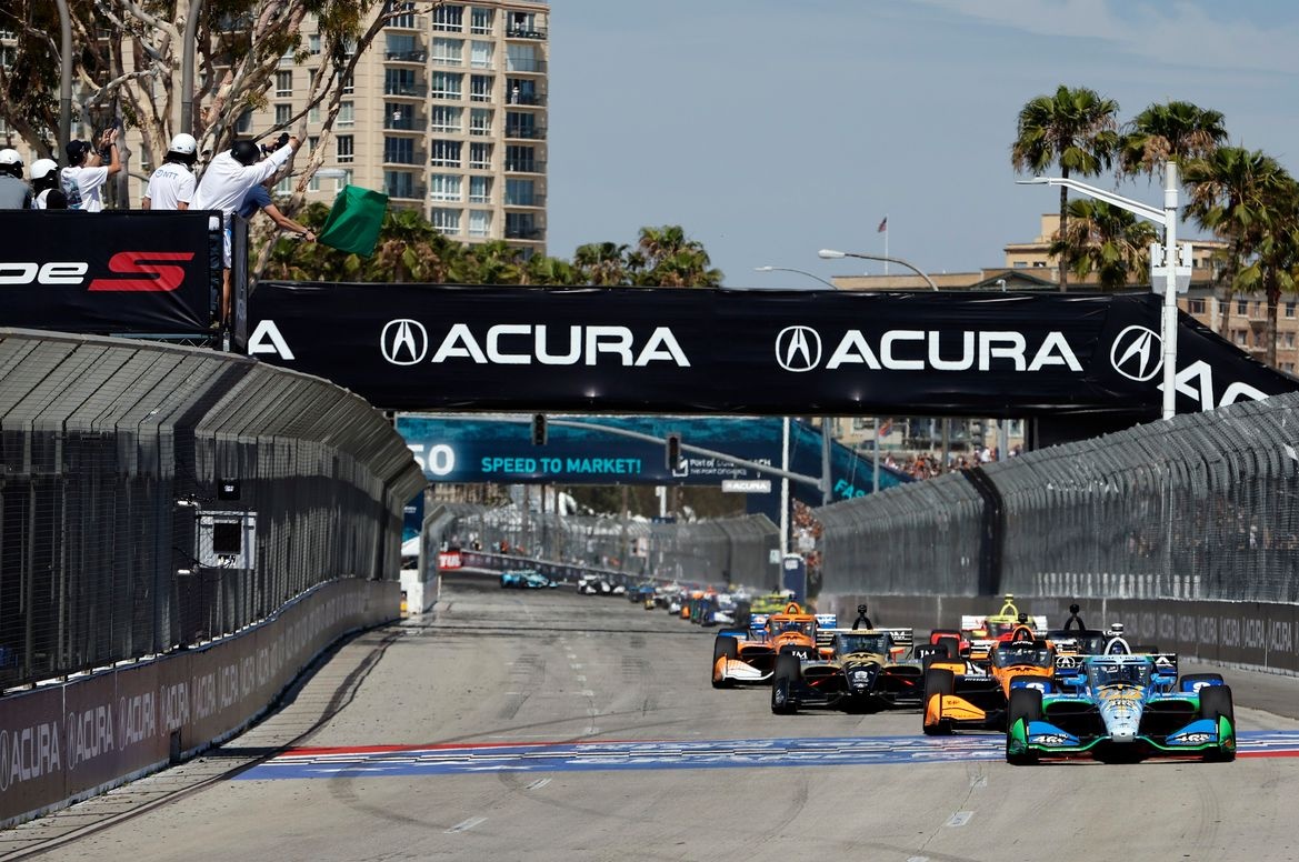 Felix Rosenqvist feeling mixed emotions after Long Beach win slips away 