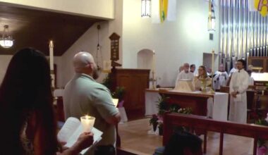 Dozens celebrate Easter Sunday at one of Sacramento's oldest churches