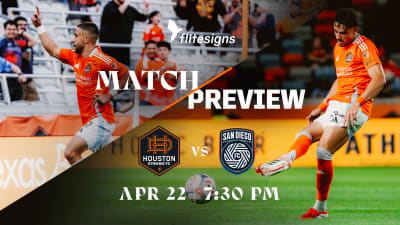 MATCH PREVIEW: Houston Dynamo FC return to Shell Energy Stadium for midweek matchup versus San Diego FC