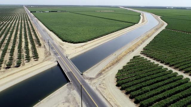 The Friant-Kern Canal in the San Joaquin Valley is sinking as parts of the San Joaquin Valley floor collapse because of subsidence, the result of excessive groundwater pumping during the drought.