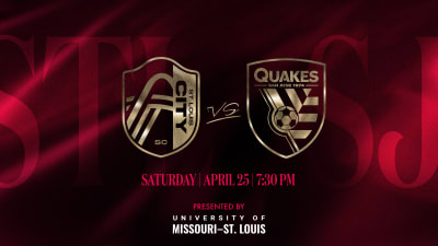 Match Preview | St. Louis CITY SC Set to Play San Jose Earthquakes at Home on Saturday Night