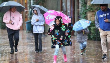 Southern California storm timeline: Back-to-back systems to bring rain, snow following heatwave