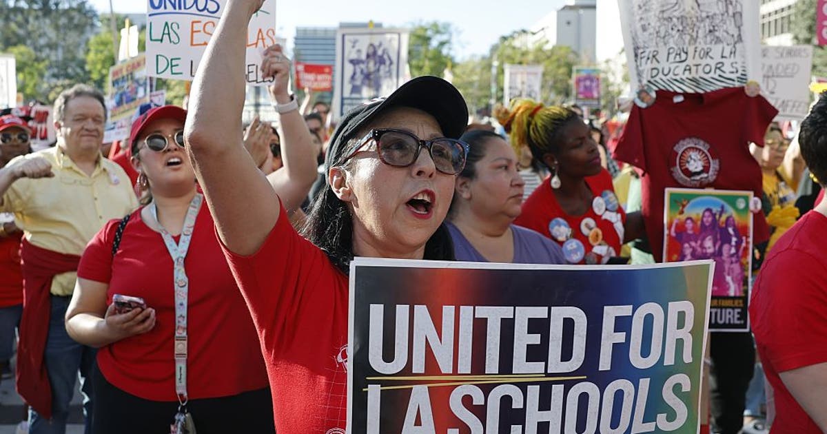 Looming LAUSD teachers' strike set for April 14