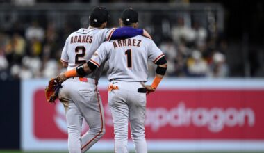 Willy Adames, Jung Hoo Lee power Giants to 9-3 blowout of Padres